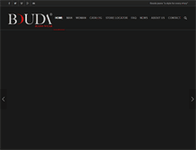 Tablet Screenshot of boudajeans.com